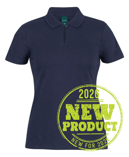 JB's C OF C Ladies Cotton S/S Stretch Polo (2STS1)