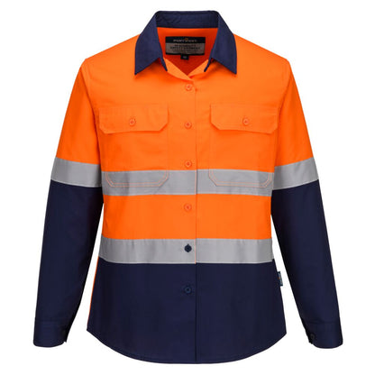 Portwest Hi-Vis Women's Lightweight Contrast Shirt L/S (ML803)