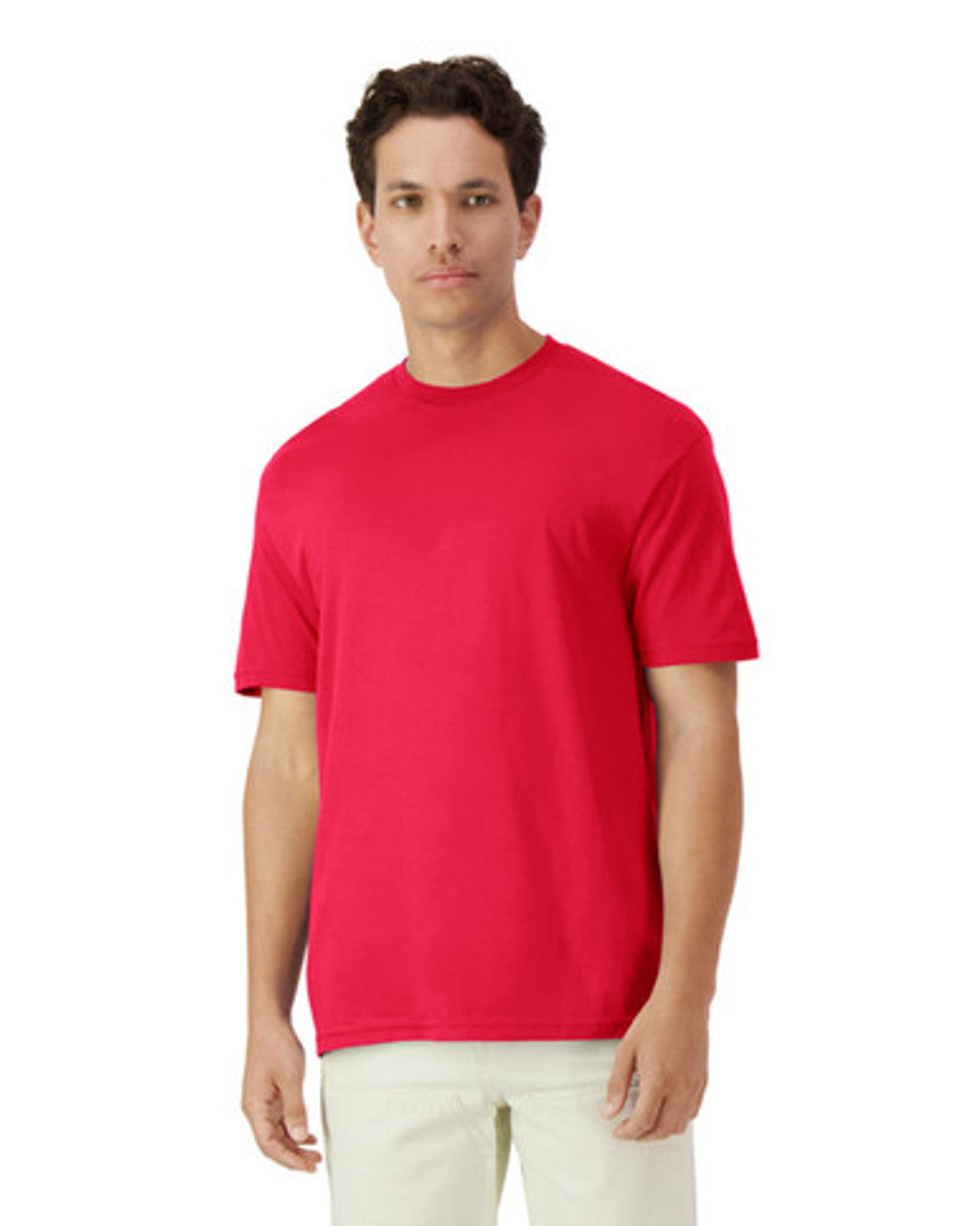 Gildan Light Cotton Classic-Fit Crewneck T-Shirt (3000)