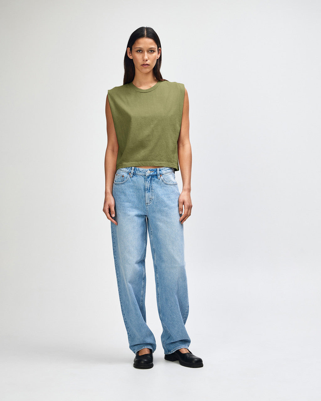 American Apparel Ladies HW Garment Dyed T-shirt (307GD)