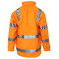 DNC Hi Vis VIC Rail Rain Jacket (3968)