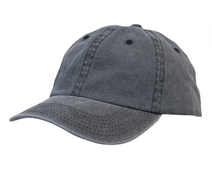 Headwear Enzyme Washed Pigment Dyed Cotton Twill Cap (3968)