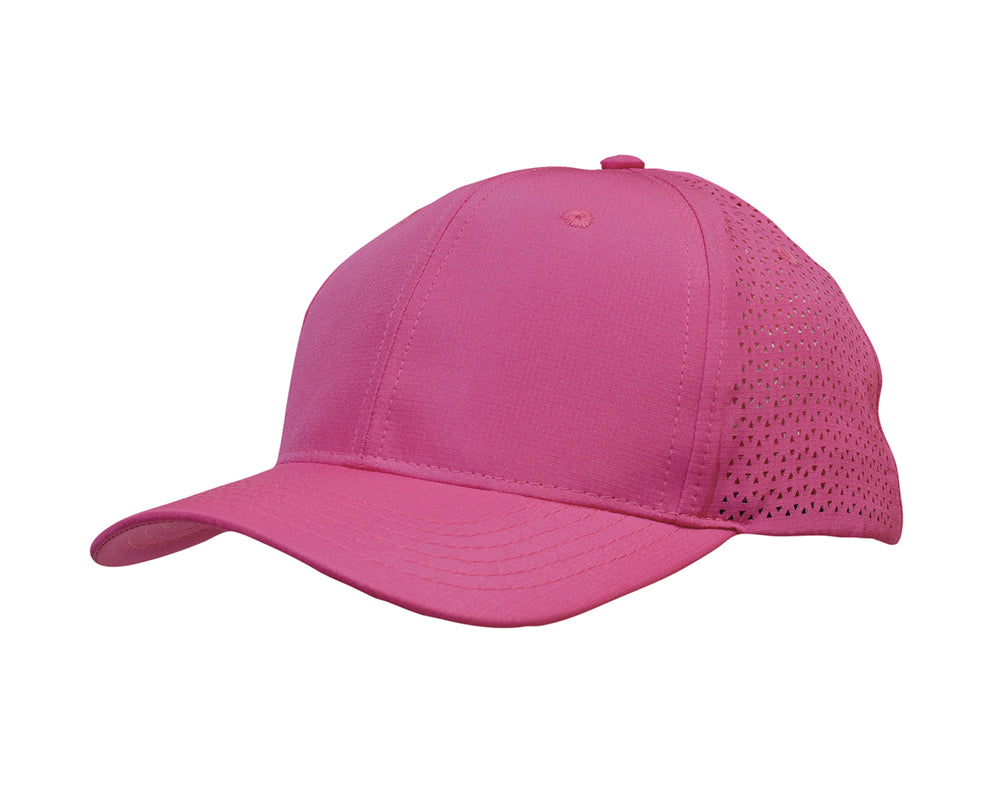 Headwear Sports Ripstop Twill Cap With Triangle Perforations (3977)