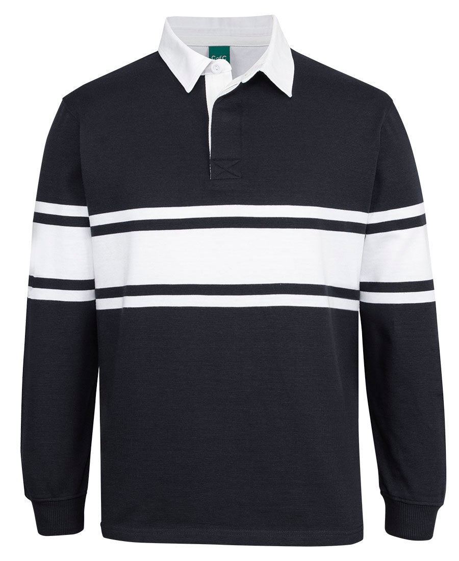 JB's C Of C 3 Stripe Yarn Dyed Rugby (3RY3)