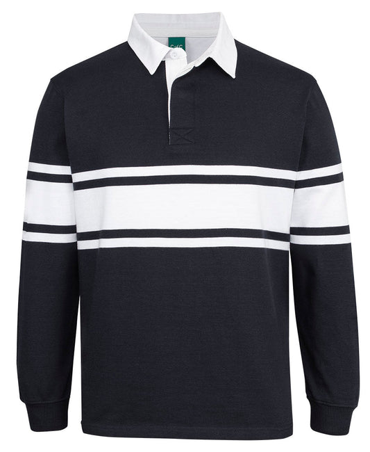JB's C Of C 3 Stripe Yarn Dyed Rugby (3RY3)