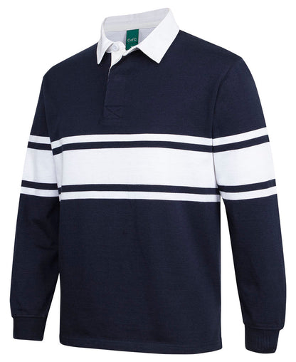 JB's C Of C 3 Stripe Yarn Dyed Rugby (3RY3)