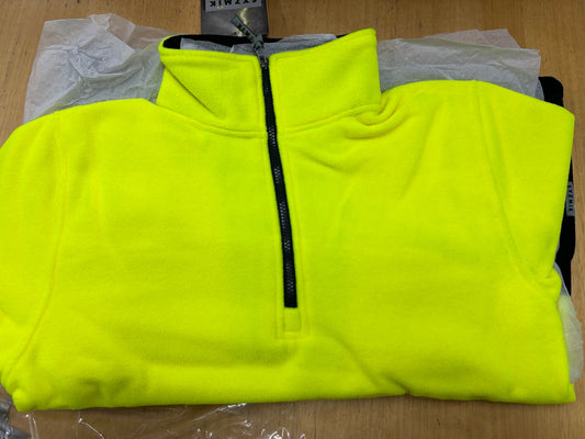 Syzmik Hi Vis Half Zip Polar Fleece Jumper (ZT460B)
