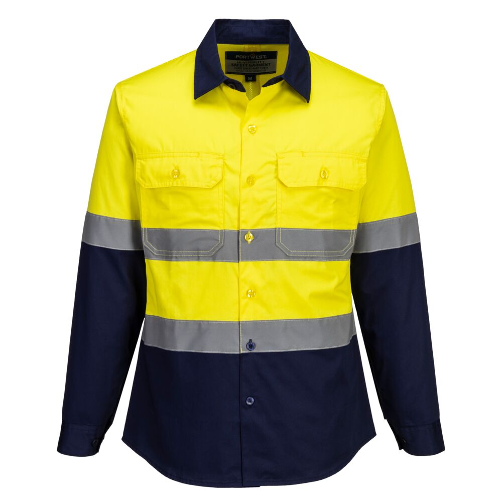 Portwest Hi-Vis Women's Lightweight Contrast Shirt L/S (ML803)