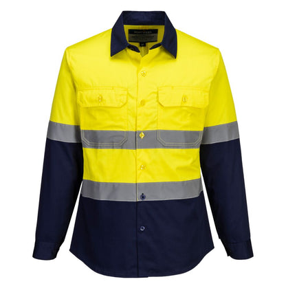 Portwest Hi-Vis Women's Lightweight Contrast Shirt L/S (ML803)