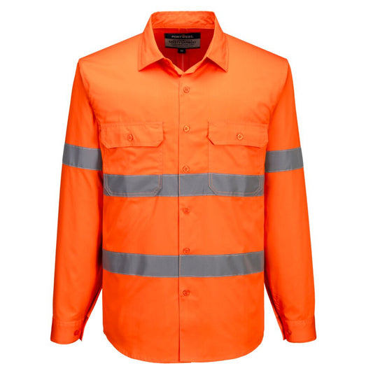 Portwest Hi-Vis Lightweight Shirt L/S (MA304)