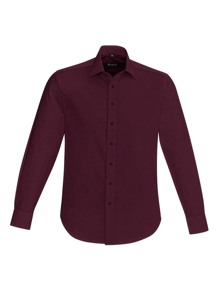 Biz Corporate Hudson Mens Long Sleeve Shirt (40320)