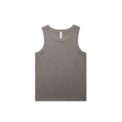 Ascolour Faded Organic Rib Tank-(4034)