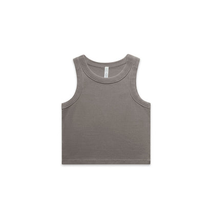 Ascolour Faded Organic Crop Tank-(4035)