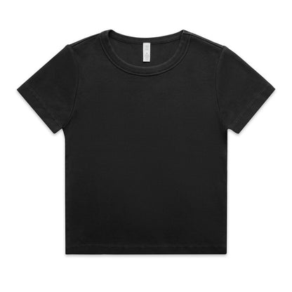 Ascolour Wos Faded Organic Rib Tee-(4036)