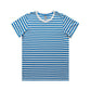 Ascolour WO'S Maple Strip Tee- (4037)