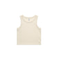Ascolour Wo's Organic  Rib Crop Tank (4064G) 