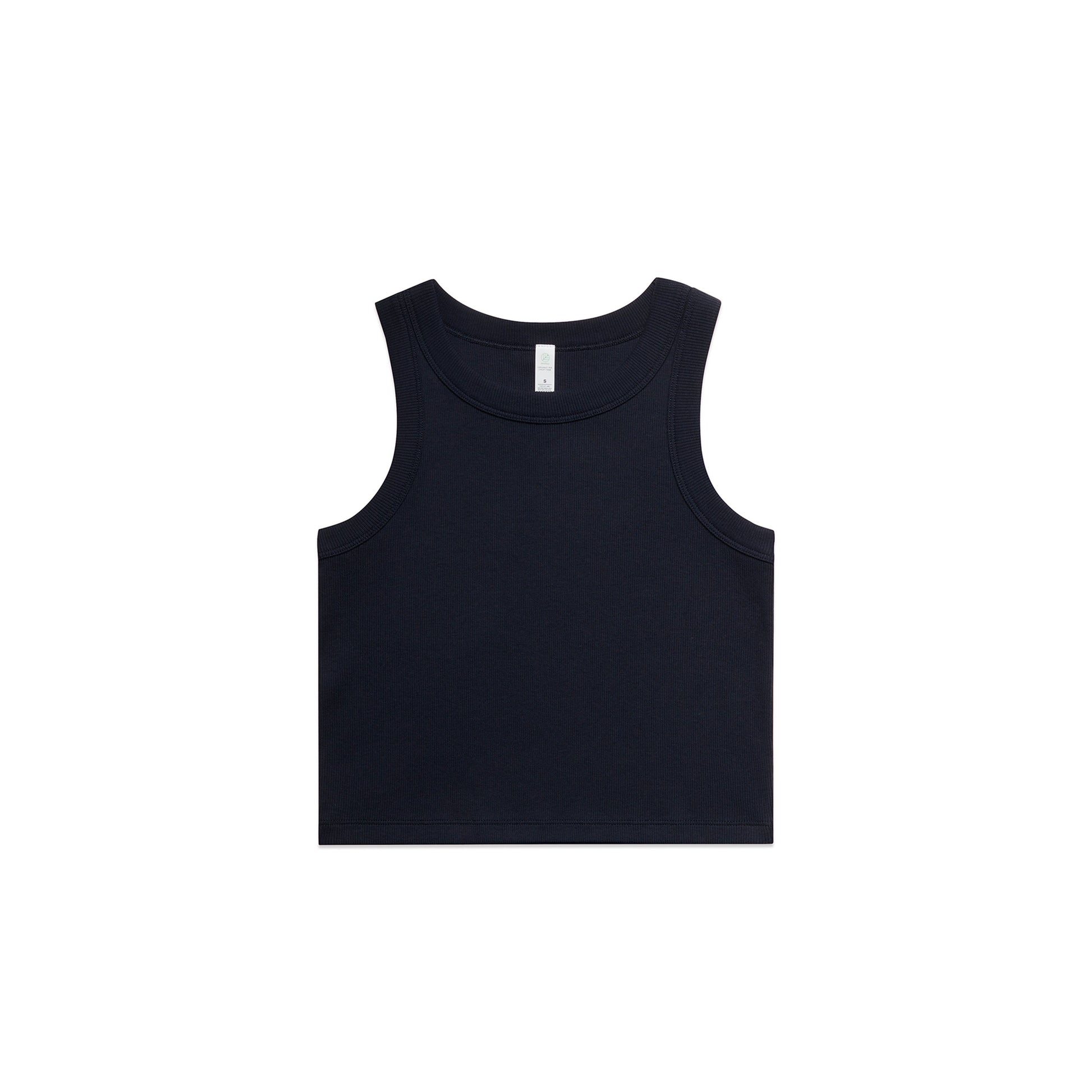 Ascolour Wo's Organic  Rib Crop Tank (4064G)