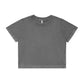 Ascolour Wo's Stone Wash Heavy Crop Tee-(4086)