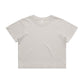 Ascolour Wo's Heavy Faded Crop Tee (4089)
