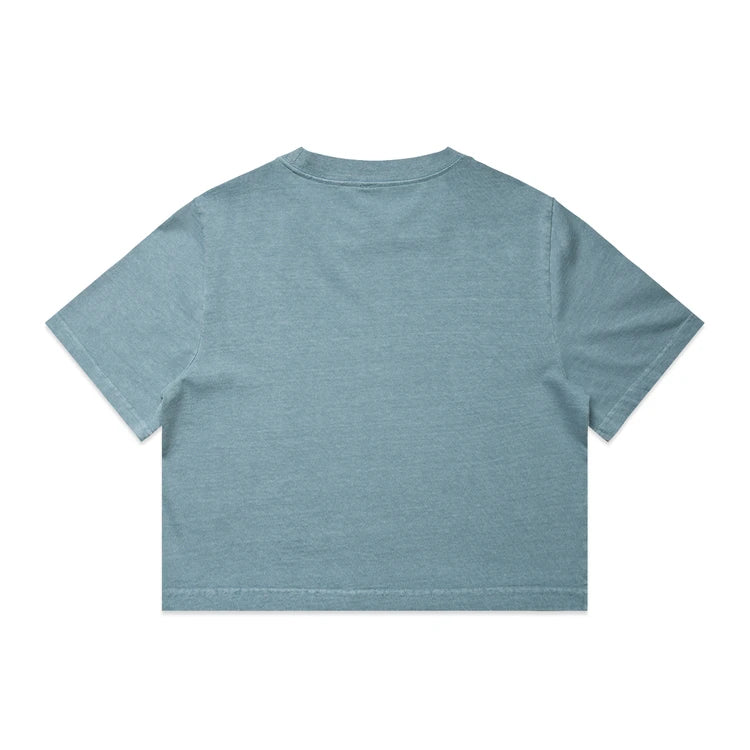 Ascolour Wo's Heavy Faded Crop Tee (4089)