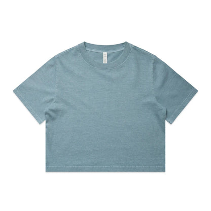 Ascolour Wo's Heavy Faded Crop Tee (4089)