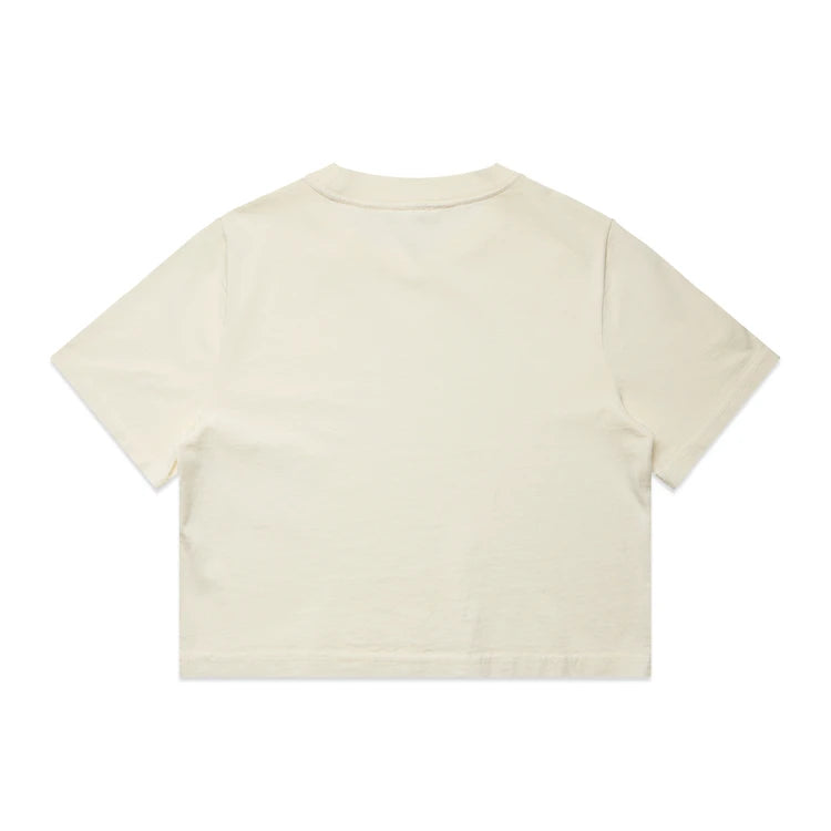 Ascolour Wo's Heavy Faded Crop Tee (4089)