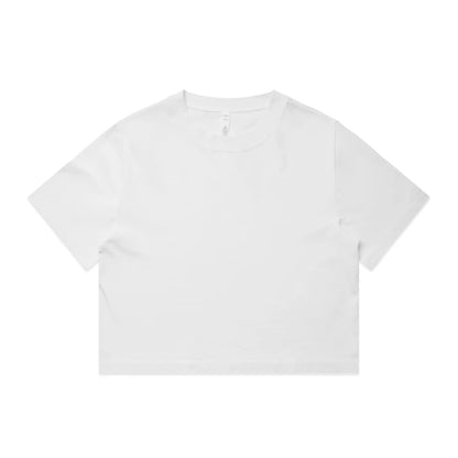 Ascolour Wo's Heavy Faded Crop Tee (4089)