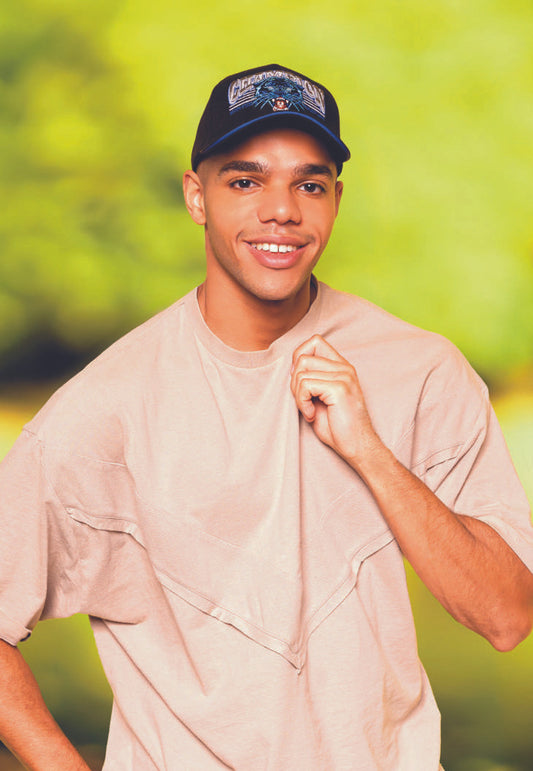 Headwear Brushed Heavy Cotton With Sandwich Trim (4210)
