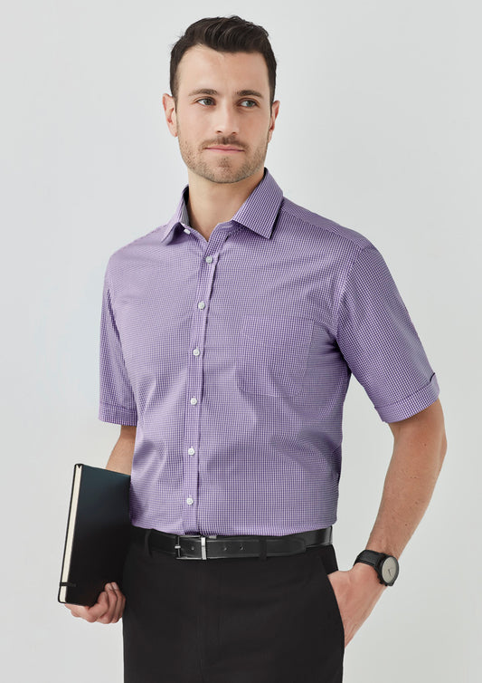 Biz Corporate Newport Mens Short Sleeve Shirt (42522)