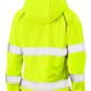 Bisley Womens Taped Hi Vis Fleece Hoodie (BKL6819T)