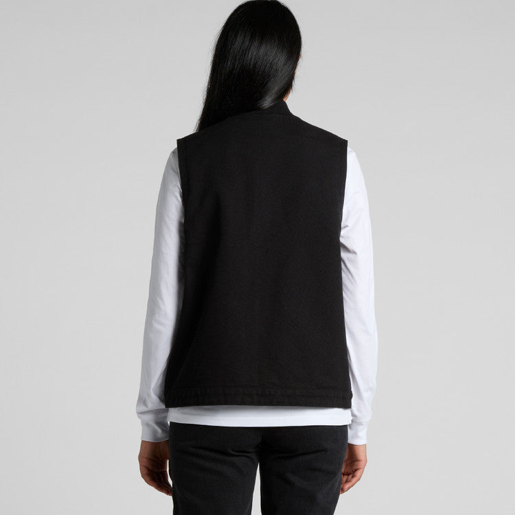 Ascolour Wo's Canvas Heavy Vest-(4528)