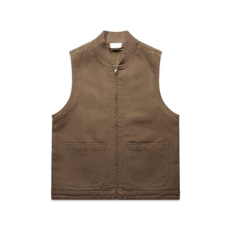 Ascolour Wo's Canvas Heavy Vest-(4528)