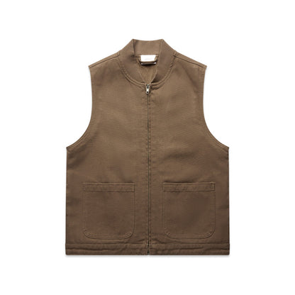 Ascolour Wo's Canvas Heavy Vest-(4528)