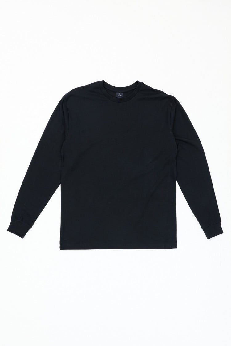 Baxsy Essential Long Sleeve Tee-(005)
