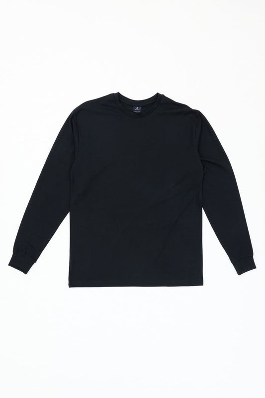 Baxsy Essential Long Sleeve Tee-(005)