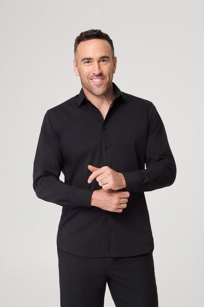 City Collection Mens Oliver Long Sleeve Shirt (4773)