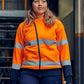 Bisley Womens Taped Hi Vis Fleece Hoodie (BKL6819T)