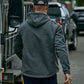 Bisley Flex And Move Marle Fleece Hoodie Jumper (BK6983)-Clearance