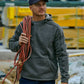 Bisley Flex And Move Marle Fleece Hoodie Jumper (BK6983)-Clearance