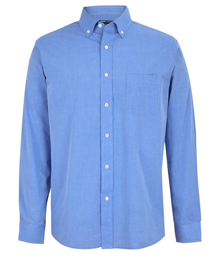 JBs Wear Long Sleeve Fine Chambray Shirt (4FC)