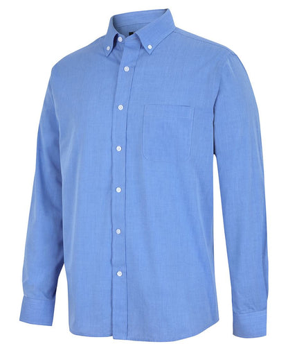 JBs Wear Long Sleeve Fine Chambray Shirt (4FC)