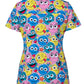 JB's Ladies Scrubs Top Printed (4STP1)