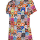 JB's Ladies Scrubs Top Printed (4STP1)