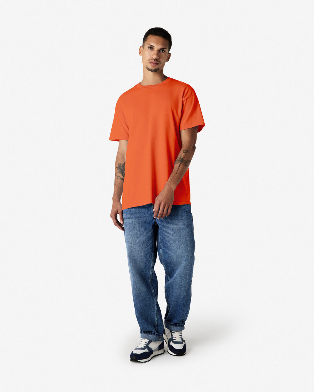 Gildan  Heavy Cotton  T-shirt 180GM 2color-(5000)