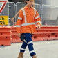Bisley Taped X Back Cool Lightweight HI VIS Drill Shirt(BS6166XT)