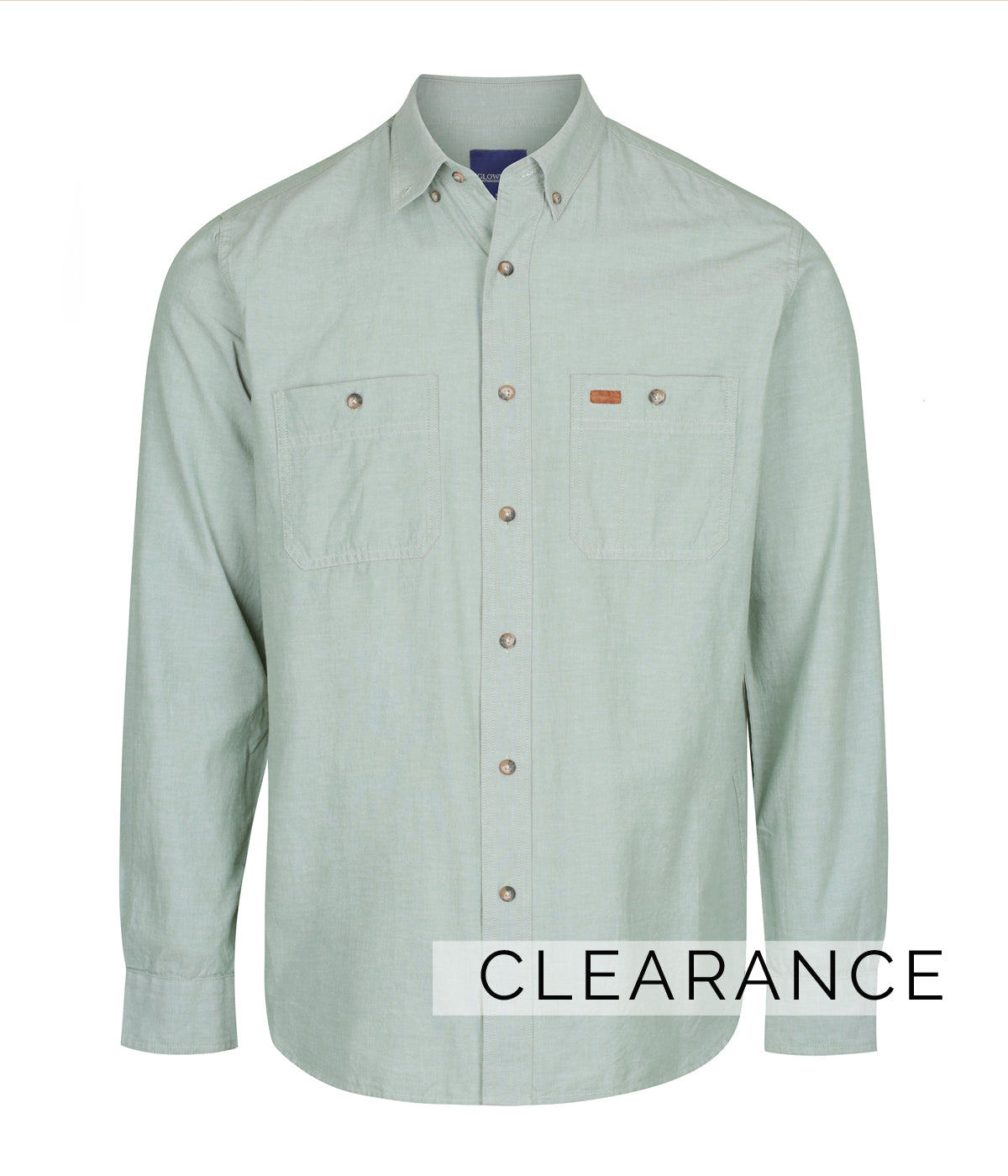 Gloweave Men's Iconic Chambray L/S Shirt (5045LN)