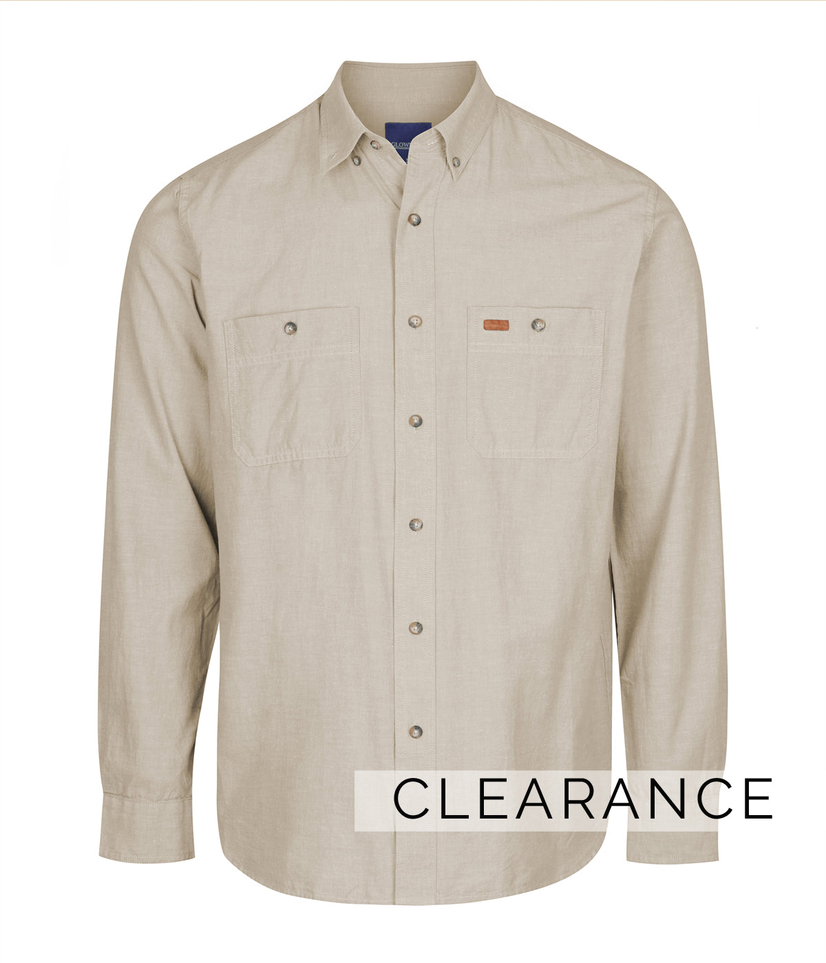Gloweave Men's Iconic Chambray L/S Shirt (5045LN)