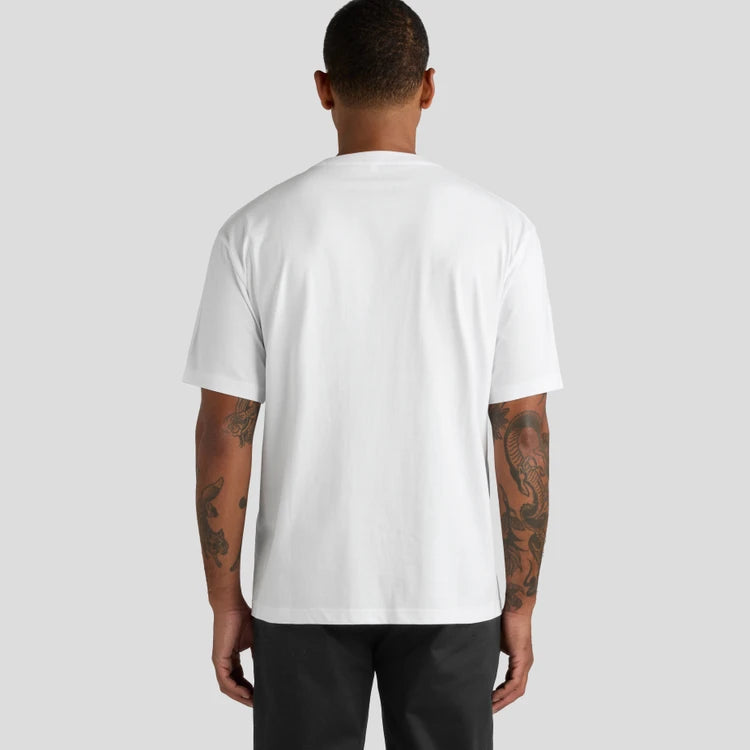 Ascolour Men's Block Tubular Minus Tee [-6cm]-(5058)