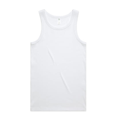 Ascolour Mens Organic Rib Singlet (5063G)