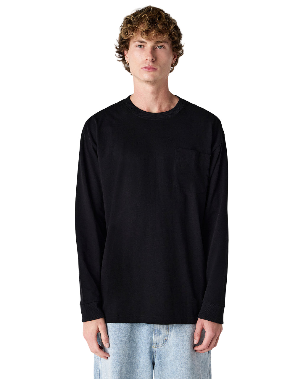 American Apparel Heavyweight Oversized Long Sleeve T-Shirt (9410)